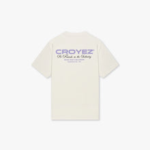 Afbeelding in Gallery-weergave laden, CROYEZ ARTWORK T-SHIRT - White/Lilac