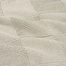 Afbeelding in Gallery-weergave laden, CROYEZ CHECKERBOARD KNIT SWEATER | GREY