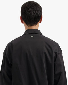 CROYEZ ÉTIQUETTE SATIN JACKET | BLACK