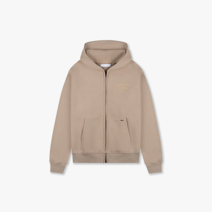 CROYEZ FRATERNITÉ ZIP HOODIE - Sand