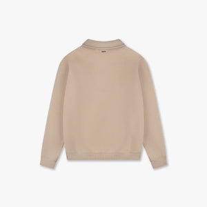 CROYEZ FRATERNITÉ HALF ZIP SWEATER - Sand