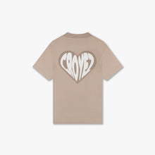 Afbeelding in Gallery-weergave laden, CROYEZ PUFFED HEART T-SHIRT - Sand