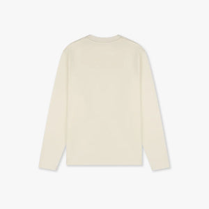 CROYEZ PUFFED HEART LONGSLEEVE T-SHIRT Off White