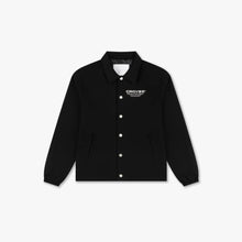 Afbeelding in Gallery-weergave laden, CROYEZ WORLDWIDE SUPPLIER COACH JACKET - BLACK