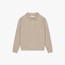 Afbeelding in Gallery-weergave laden, CROYEZ FLEECE POLO SWEATER | SAND