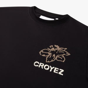 CROYEZ GARDENER T-SHIRT | BLACK