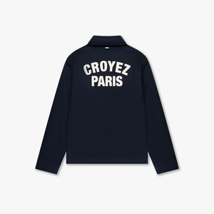 CROYEZ PARIS PADDED COACH JACKET | NAVY