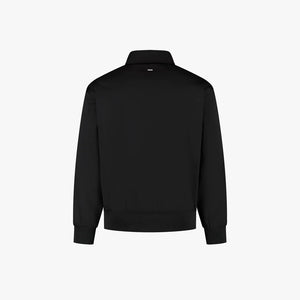 CROYEZ ÉTIQUETTE SATIN JACKET | BLACK