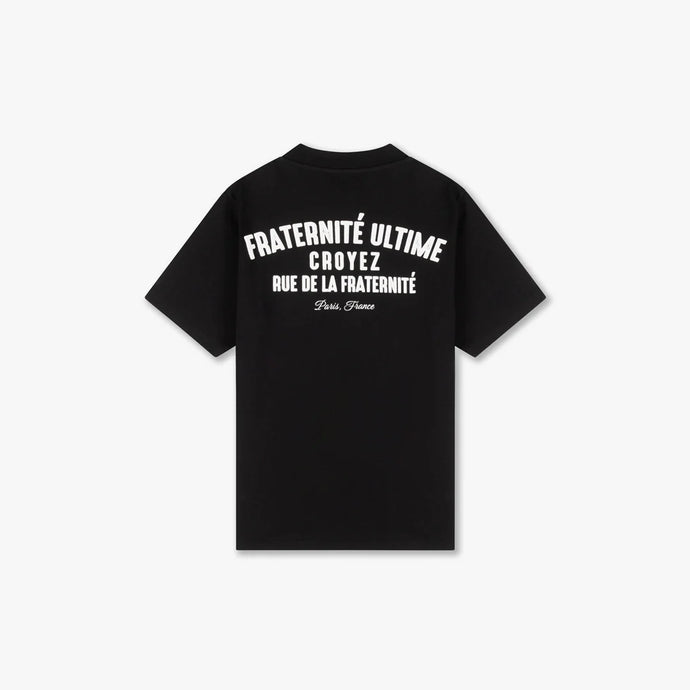 CROYEZ FRATERNITÉ T-SHIRT - Black