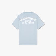 Afbeelding in Gallery-weergave laden, CROYEZ FRATERNITÉ T-SHIRT - Light blue