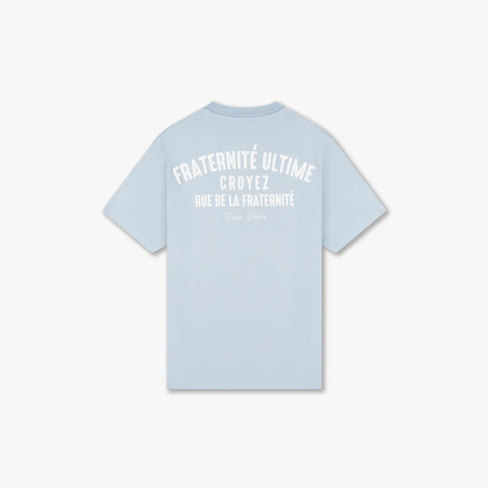 CROYEZ FRATERNITÉ T-SHIRT - Light blue