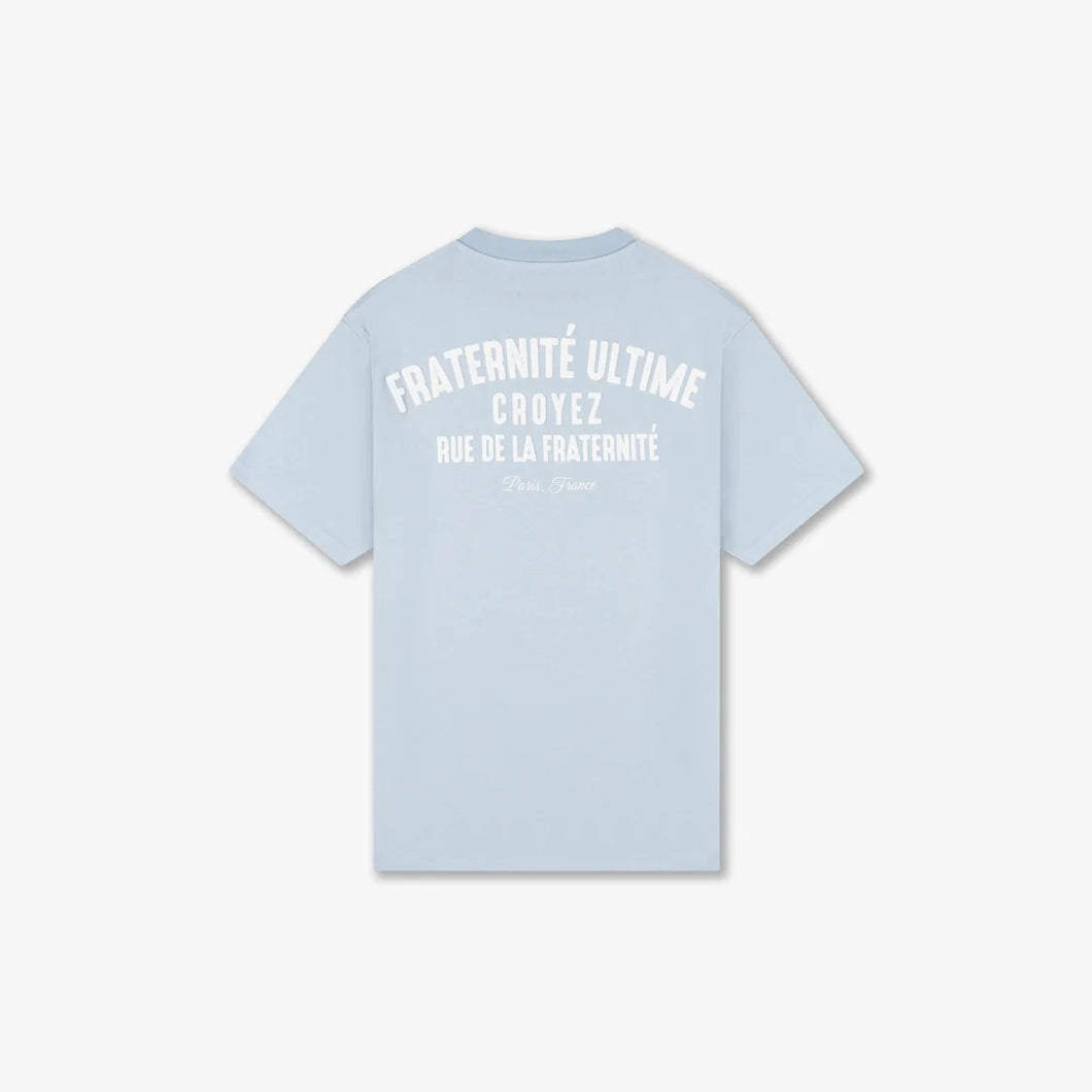 CROYEZ FRATERNITÉ T-SHIRT - Light blue