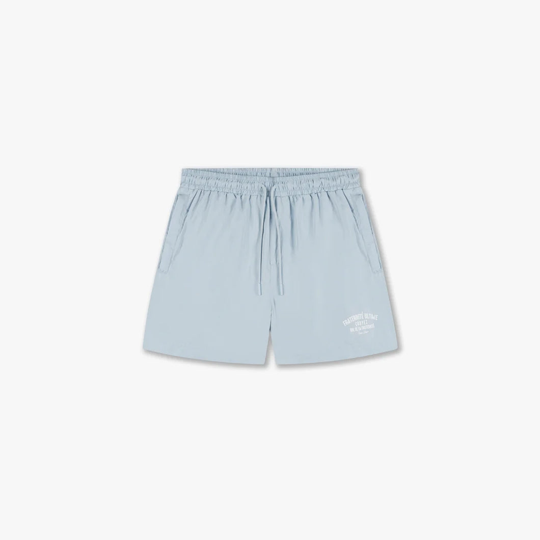 CROYEZ FRATERNITÉ SWIM SHORTS - Light Blue