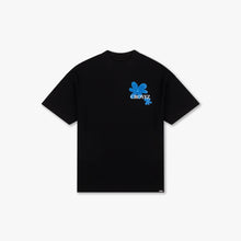 Afbeelding in Gallery-weergave laden, CROYEZ BOTANIQUE T-SHIRT - Black/Cobalt