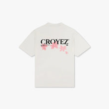 Afbeelding in Gallery-weergave laden, CROYEZ BOTANIQUE T-SHIRT - Off-White/Pink