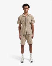 Afbeelding in Gallery-weergave laden, CROYEZ MONOGRAM TOWELLING SHORTS - Stone