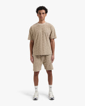 Afbeelding in Gallery-weergave laden, CROYEZ MONOGRAM TOWELLING T-SHIRT - Stone