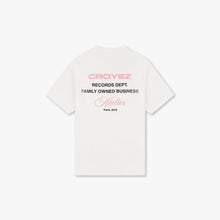 Afbeelding in Gallery-weergave laden, CROYEZ RECORDS T-SHIRT - Off-White