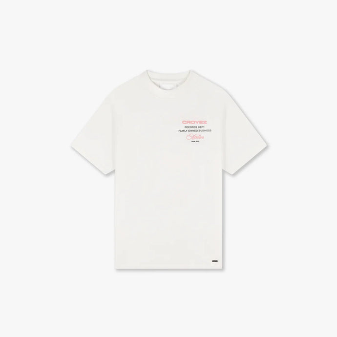 CROYEZ RECORDS T-SHIRT - Off-White