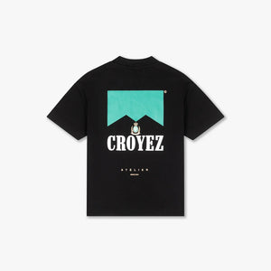 CROYEZ FUMES AMALFI T-SHIRT - Black