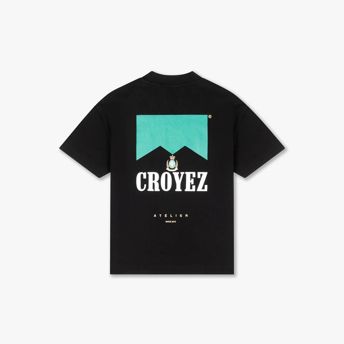 CROYEZ FUMES AMALFI T-SHIRT - Black