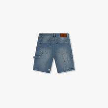 Afbeelding in Gallery-weergave laden, CROYEZ CD1 CARPENTER DENIM SHORTS - Light Blue