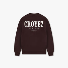 Afbeelding in Gallery-weergave laden, CROYEZ GALLERY KNIT SWEATER Burgundy