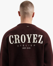 Afbeelding in Gallery-weergave laden, CROYEZ GALLERY KNIT SWEATER Burgundy