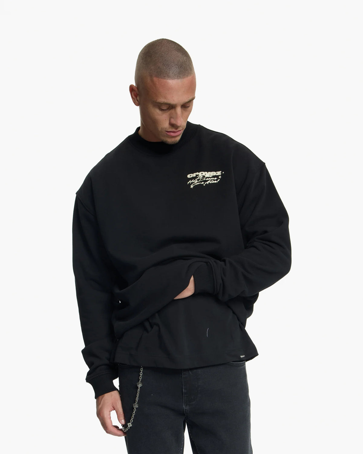 CROYEZ WORLDTOUR HEAVY SWEATER Black