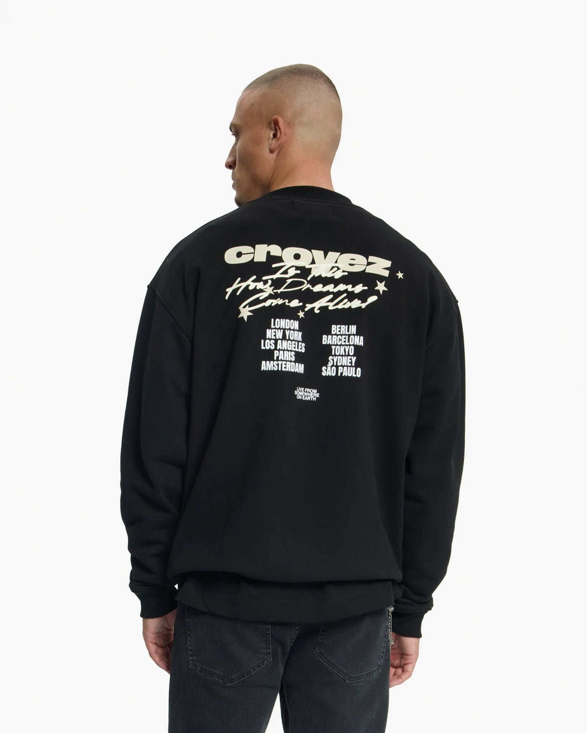 CROYEZ WORLDTOUR HEAVY SWEATER Black