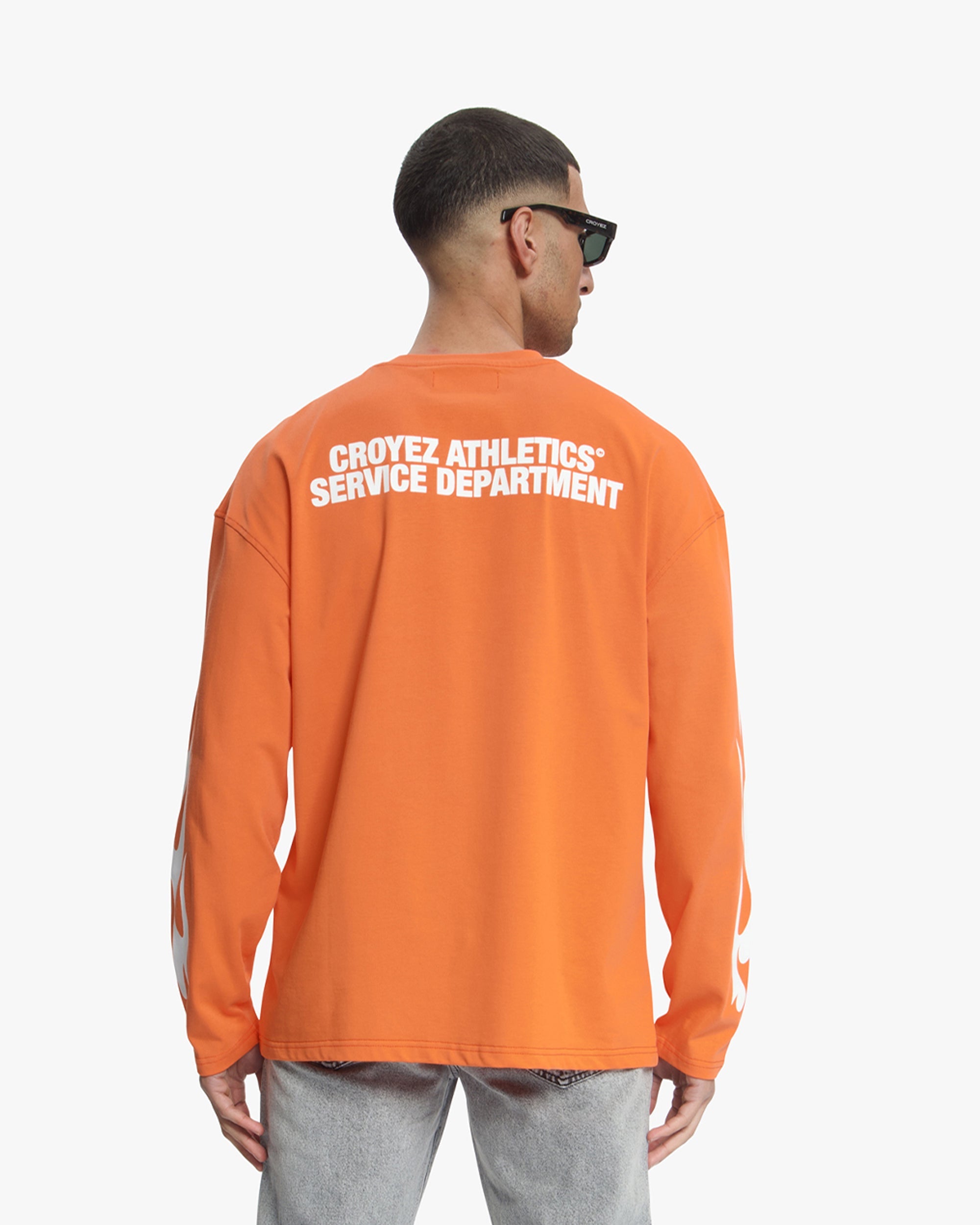 Croyez Service Dept Longsleeve | Orange