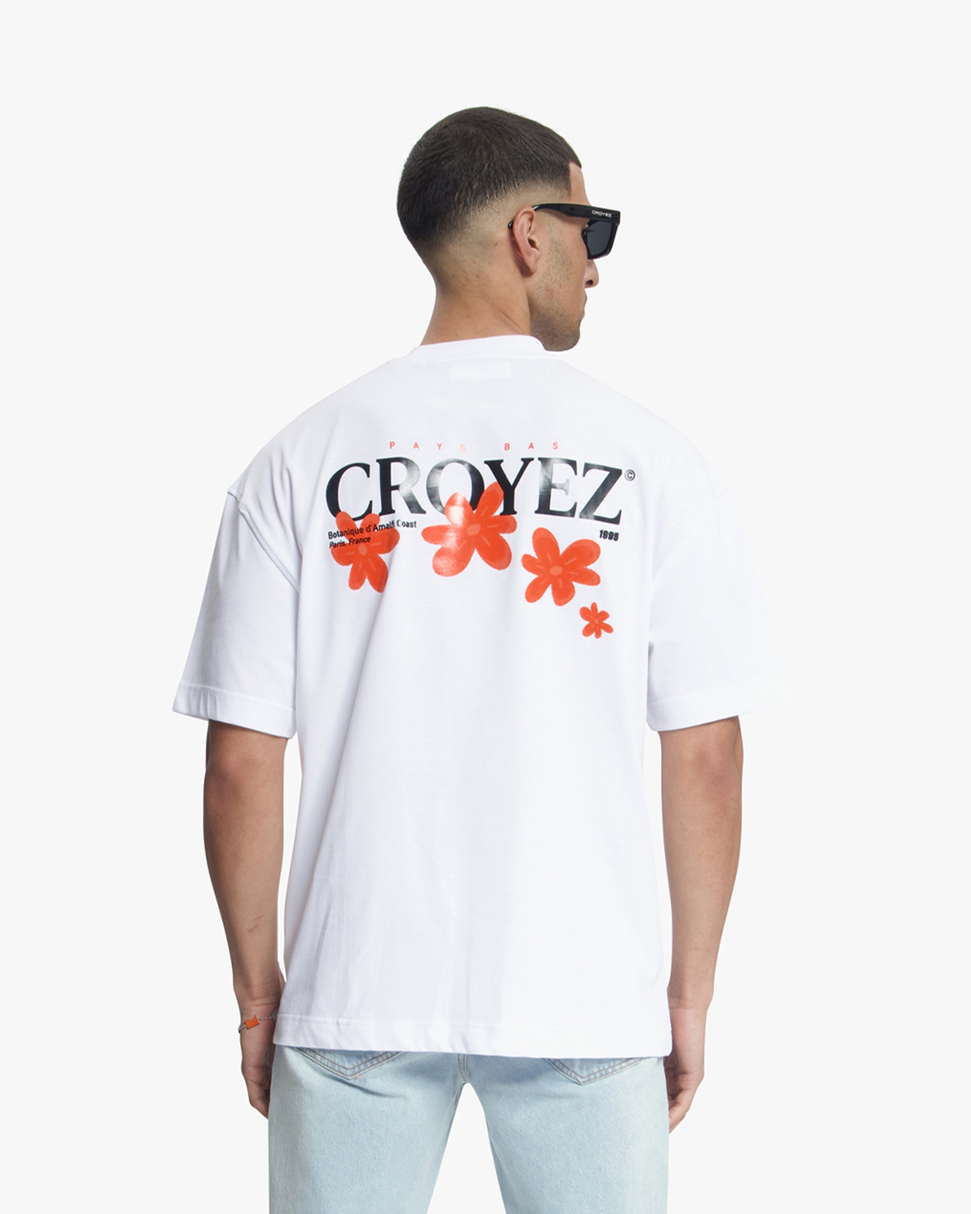 Croyez Botanique T-Shirt | White/Orange