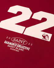 Afbeelding in Gallery-weergave laden, SAINT BLANC COLLECTIVE JERSEY Oxblood Red (PRE-ORDER 18-12)