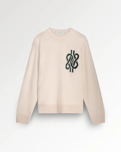 FILLING PIECES Knit Sweater Knot | Antique White