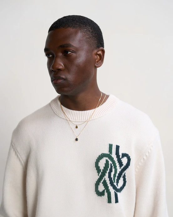 FILLING PIECES Knit Sweater Knot | Antique White
