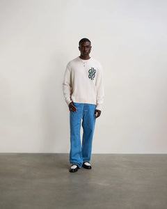 FILLING PIECES Knit Sweater Knot | Antique White