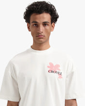 Afbeelding in Gallery-weergave laden, CROYEZ BOTANIQUE T-SHIRT - Off-White/Pink