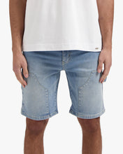 Afbeelding in Gallery-weergave laden, CROYEZ CARPENTER DENIM SHORTS - Light Blue