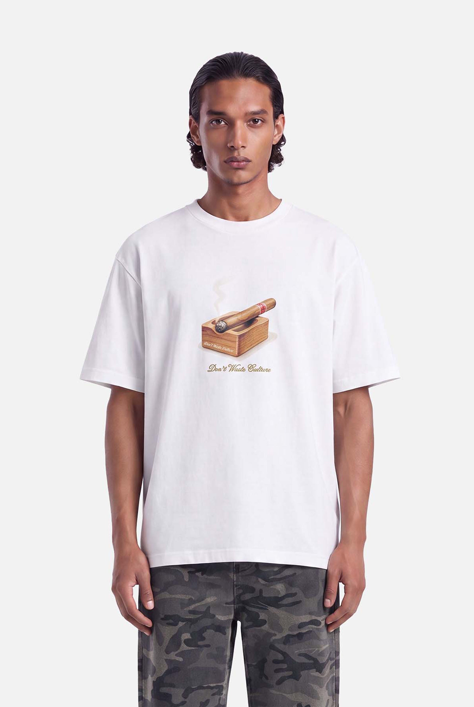DON’T WASTE CULTURE NOMI T-SHIRT | OFF-WHITE