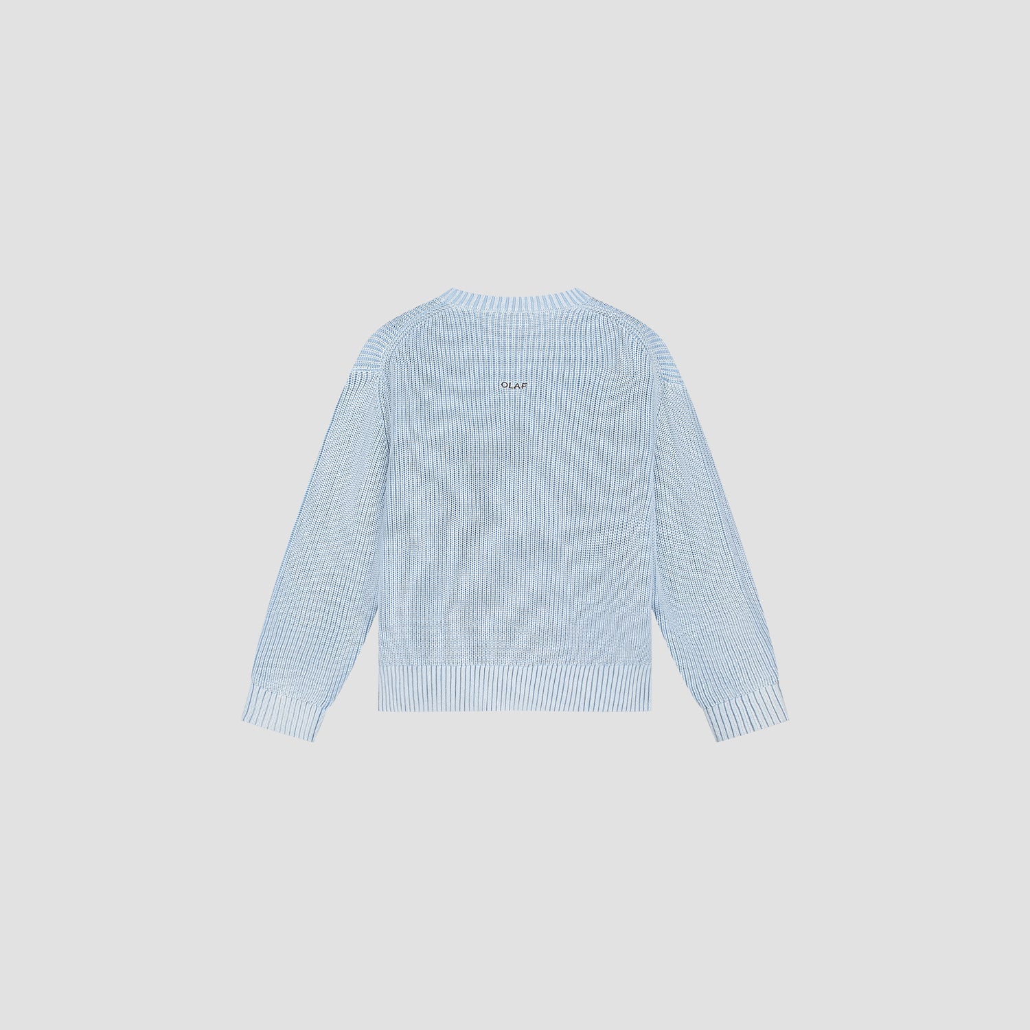 OLAF WASHED KNITTED ESSENTIAL CREW NECK - WINDSURFER