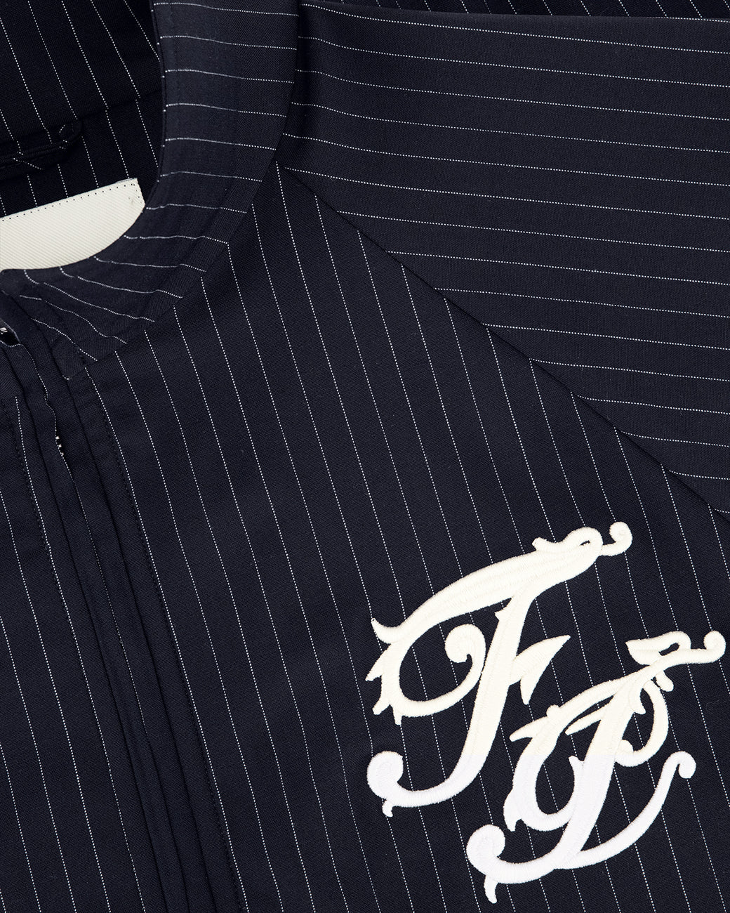 FILLING PIECES Track Jacket Pinstripe Blue
