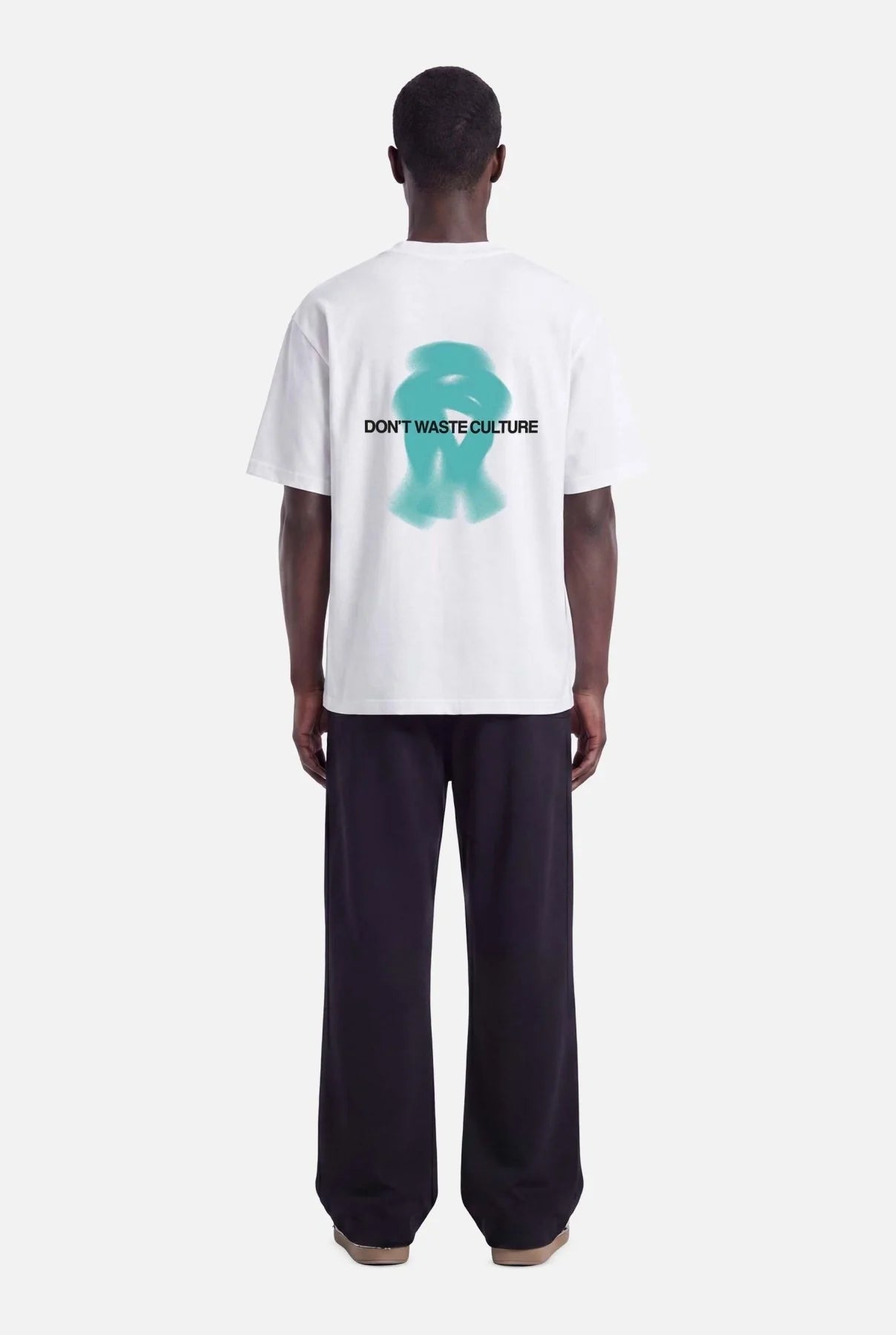 DON’T WASTE CULTURE RISA T-SHIRT | OFF-WHITE
