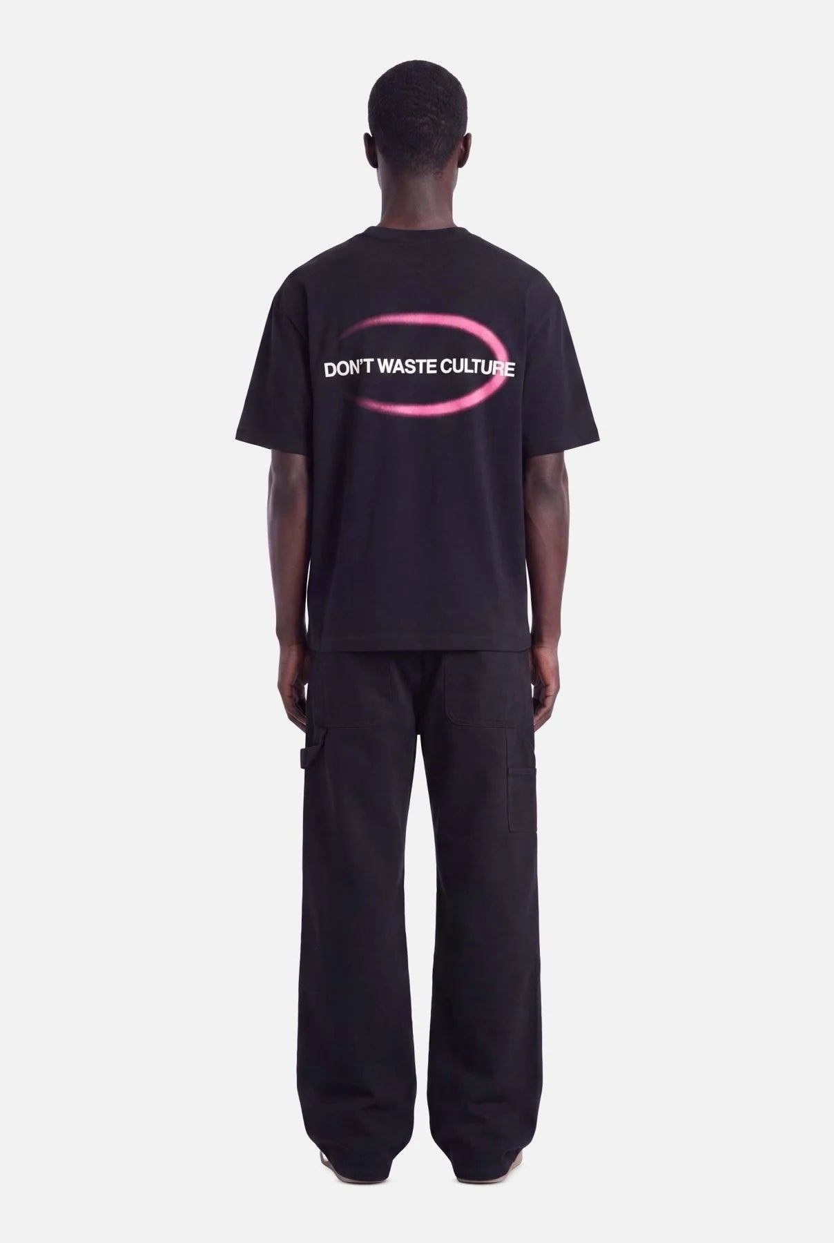 DON’T WASTE CULTURE LIRA T-SHIRT | BLACK