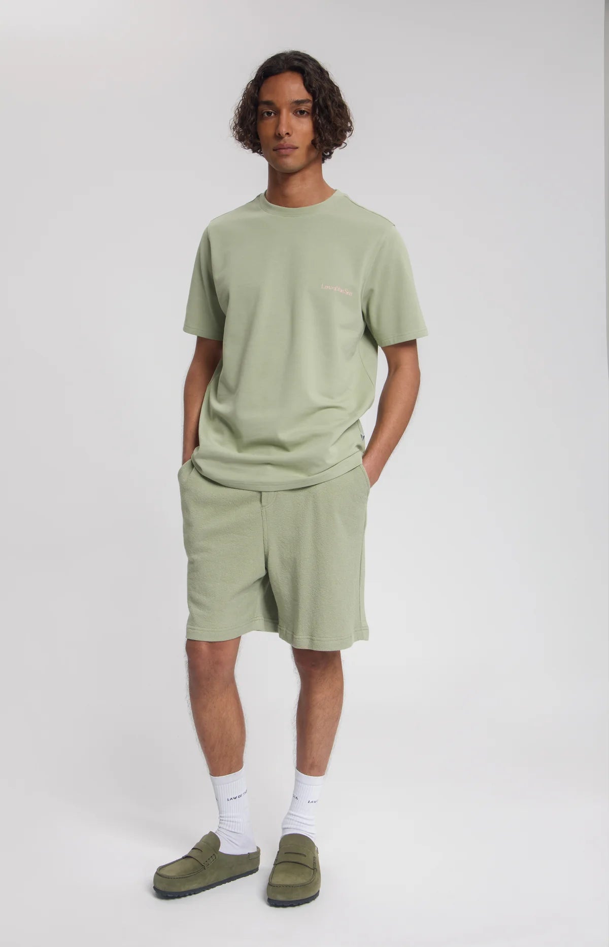 LAW OF THE SEA PROTEUS TERRY SHORTS Tea