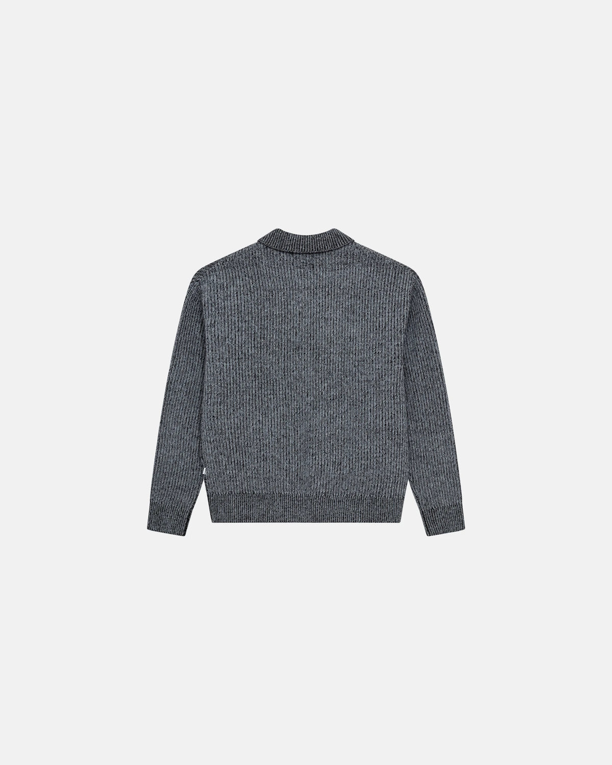 RESTERÖDS FLOYD ZIP CARDIGAN | BLUE/GREY