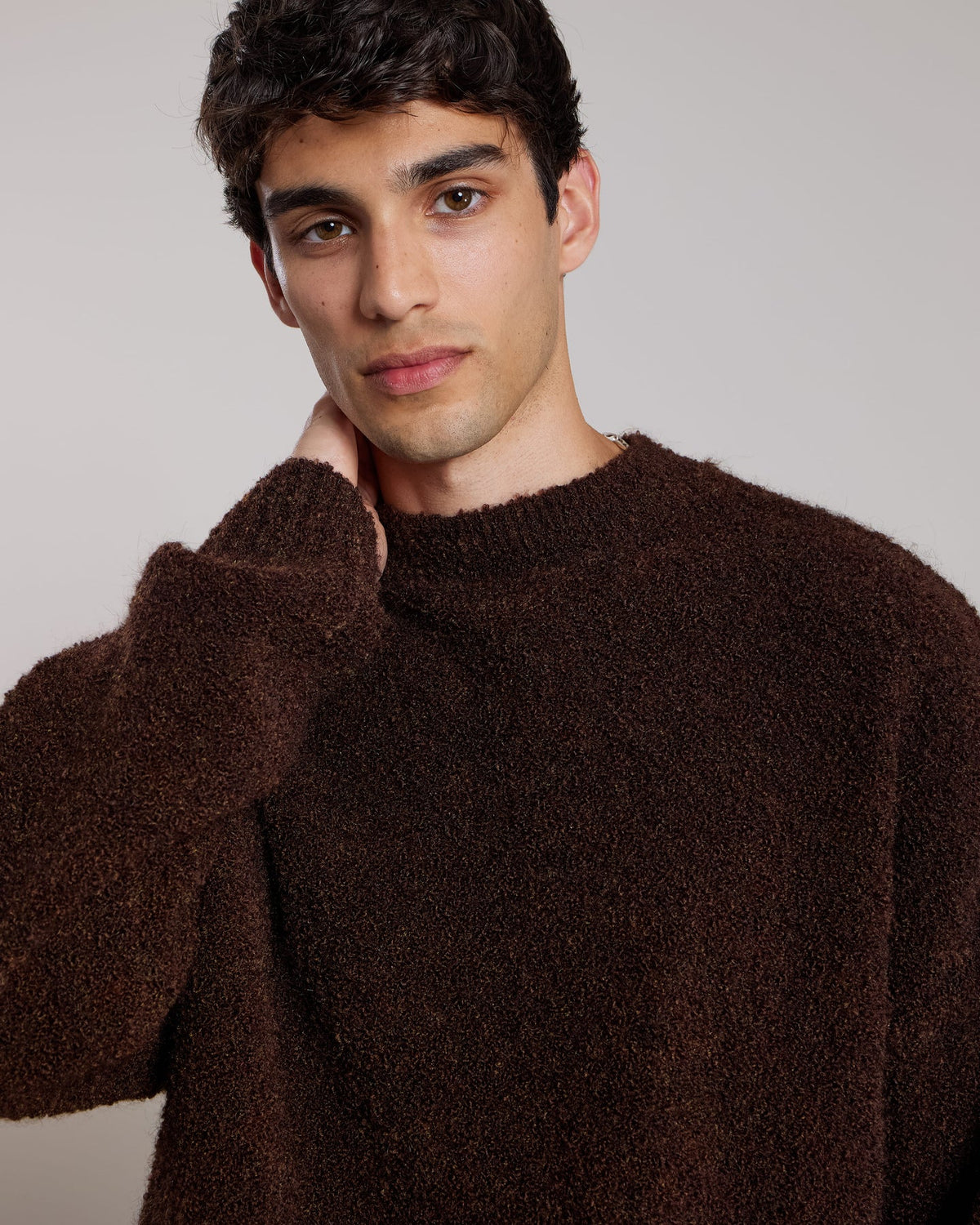 AEDEN MOZENO KNIT | GANACHE