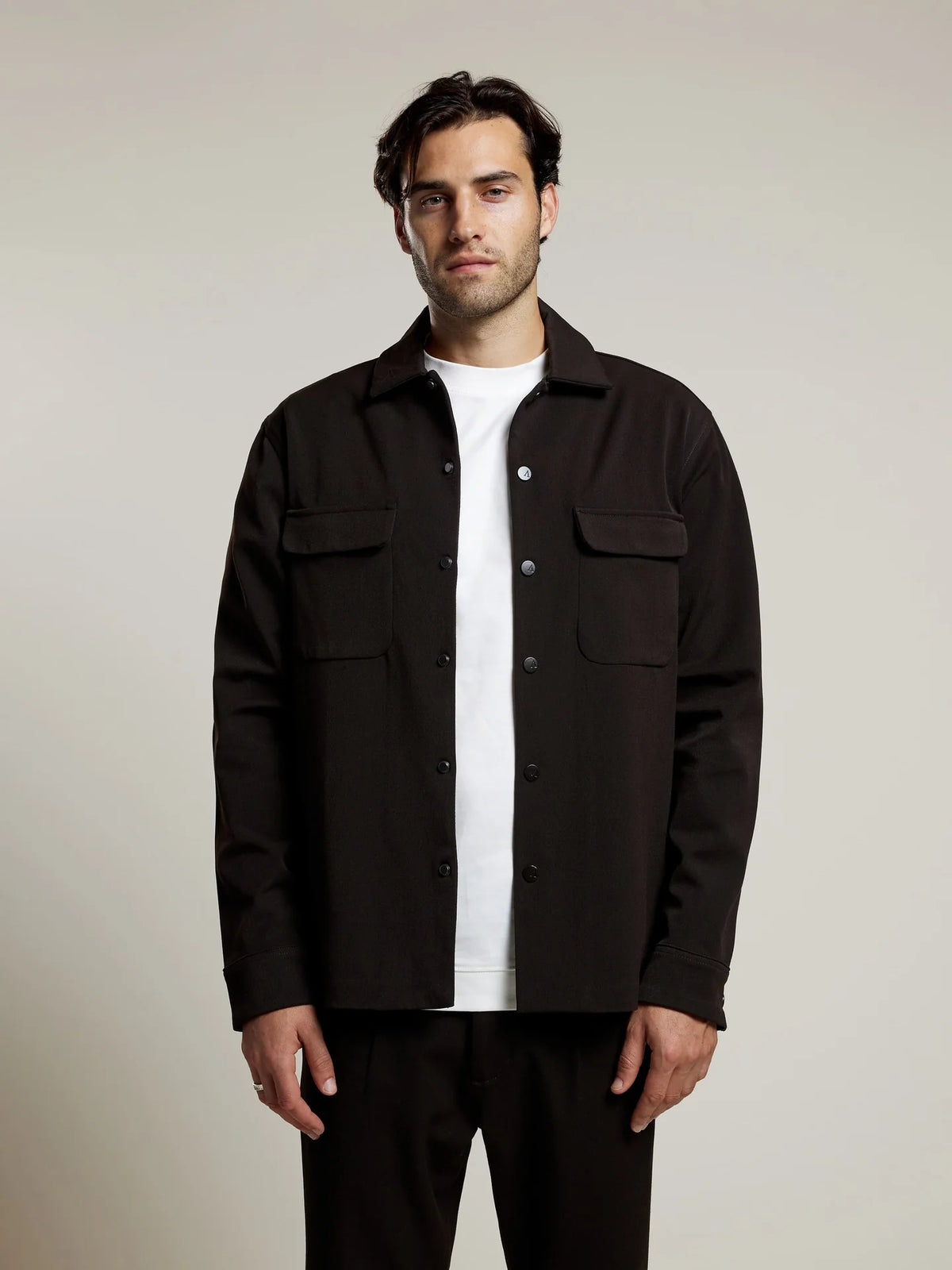 AEDEN ALBANO SHIRT | GANACHE