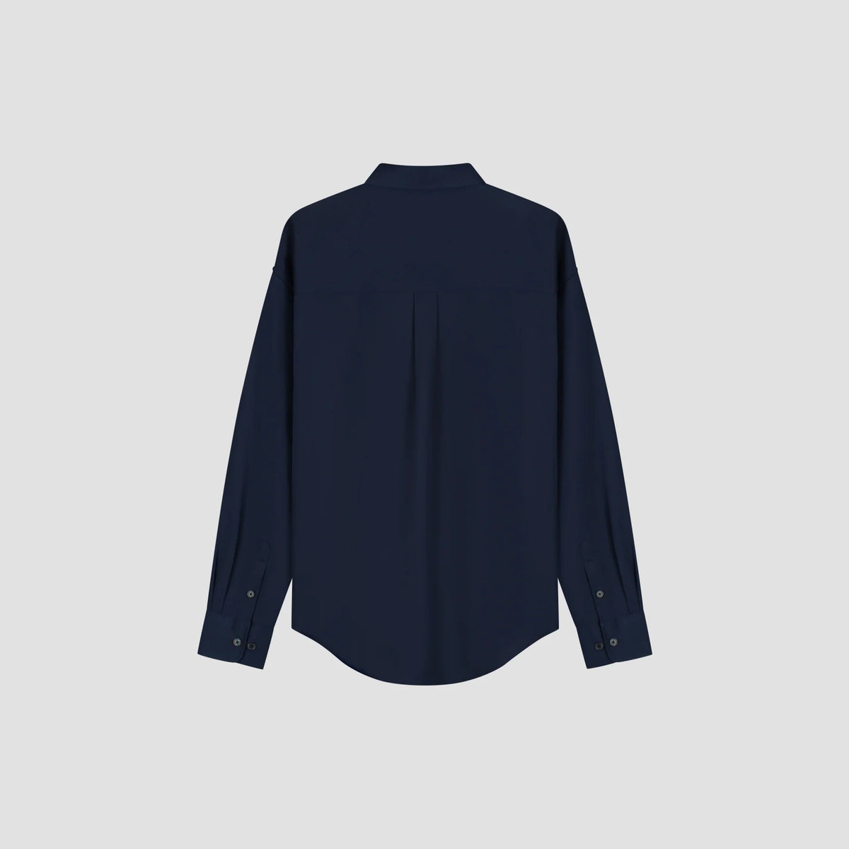 OLAF WOOL BLEND SHIRT Navy