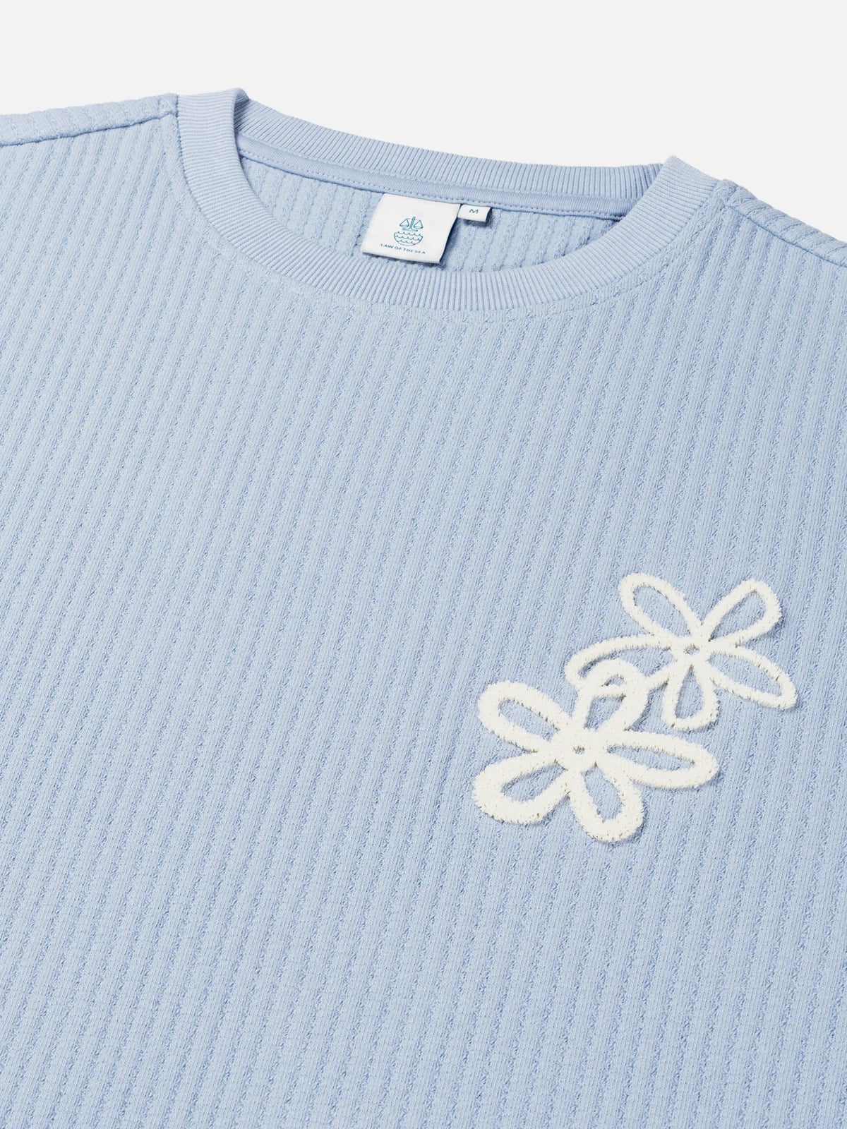 LAW OF THE SEA SALOR RIBBED T-SHIRT Nantucket Breeze