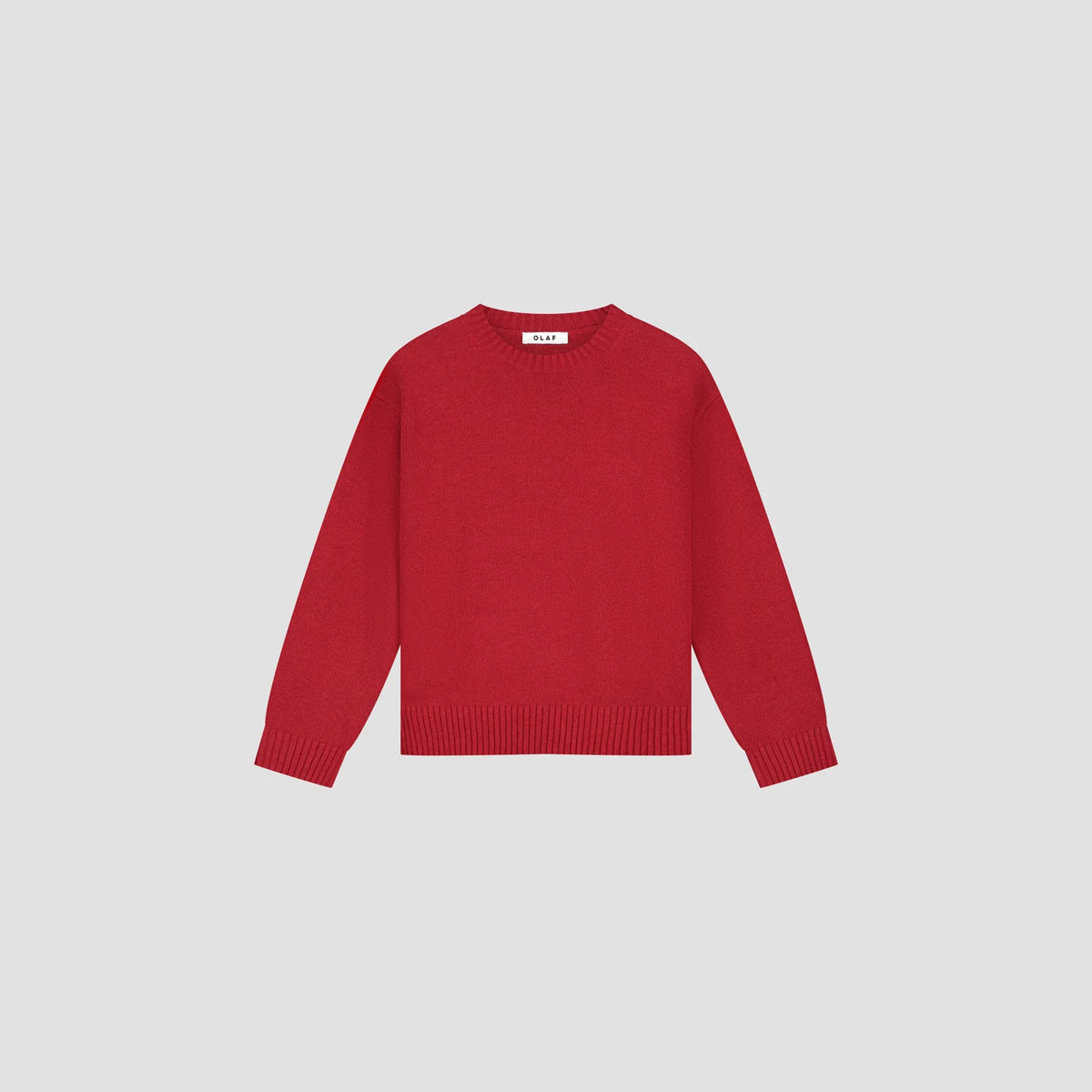 OLAF ESSENTIAL KNITTED CREWNECK Adrenaline Rush